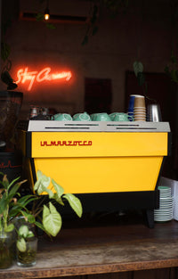 La Marzocco Linea PB AV 2 group yellow shop