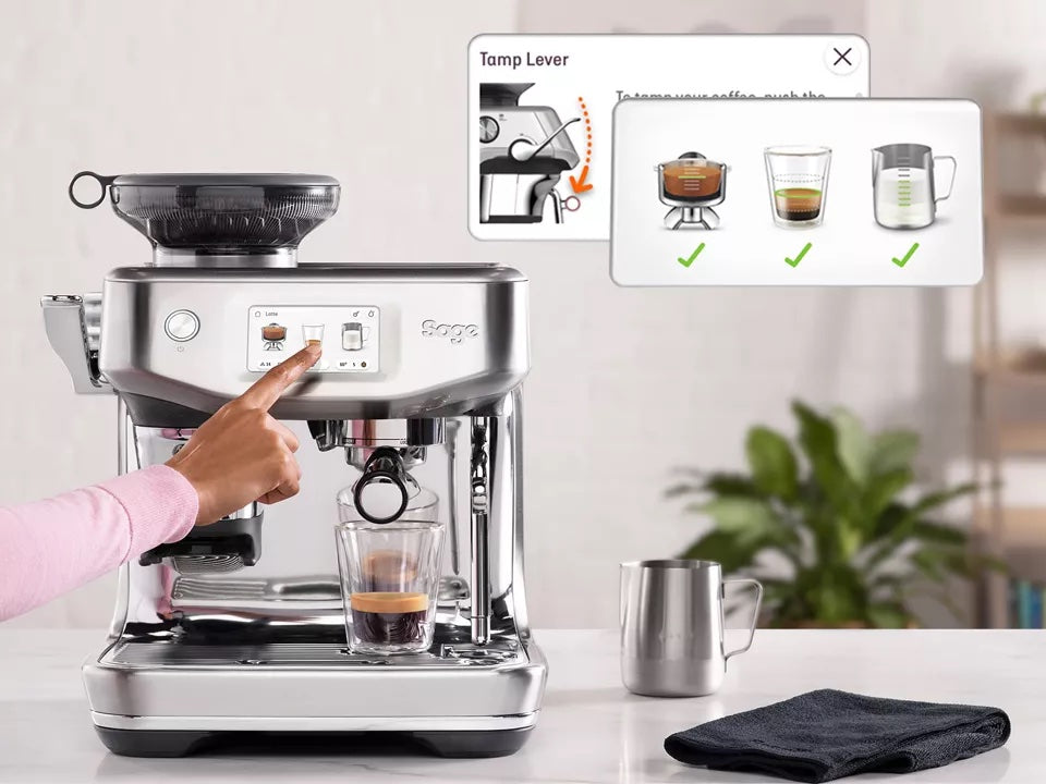 Sage Barista Touch Impress touchscreen