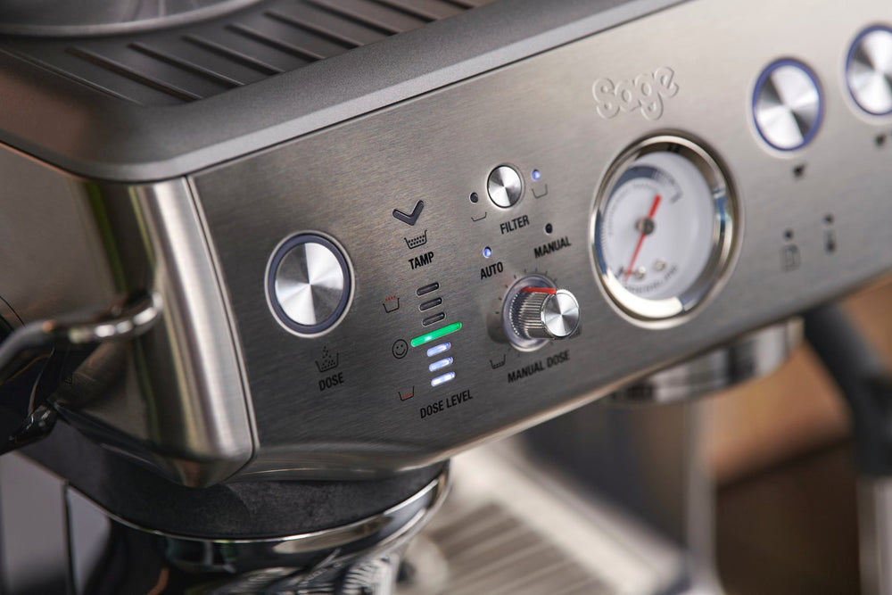 Sage Barista Express Impress  puck system