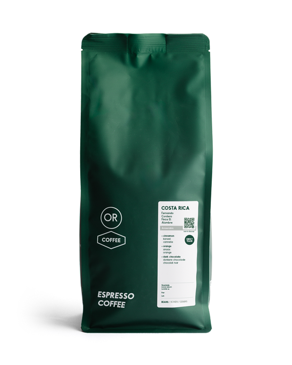 Costa Rica Fernando Cordero - Anaeobic specialty coffee for espresso - 250g